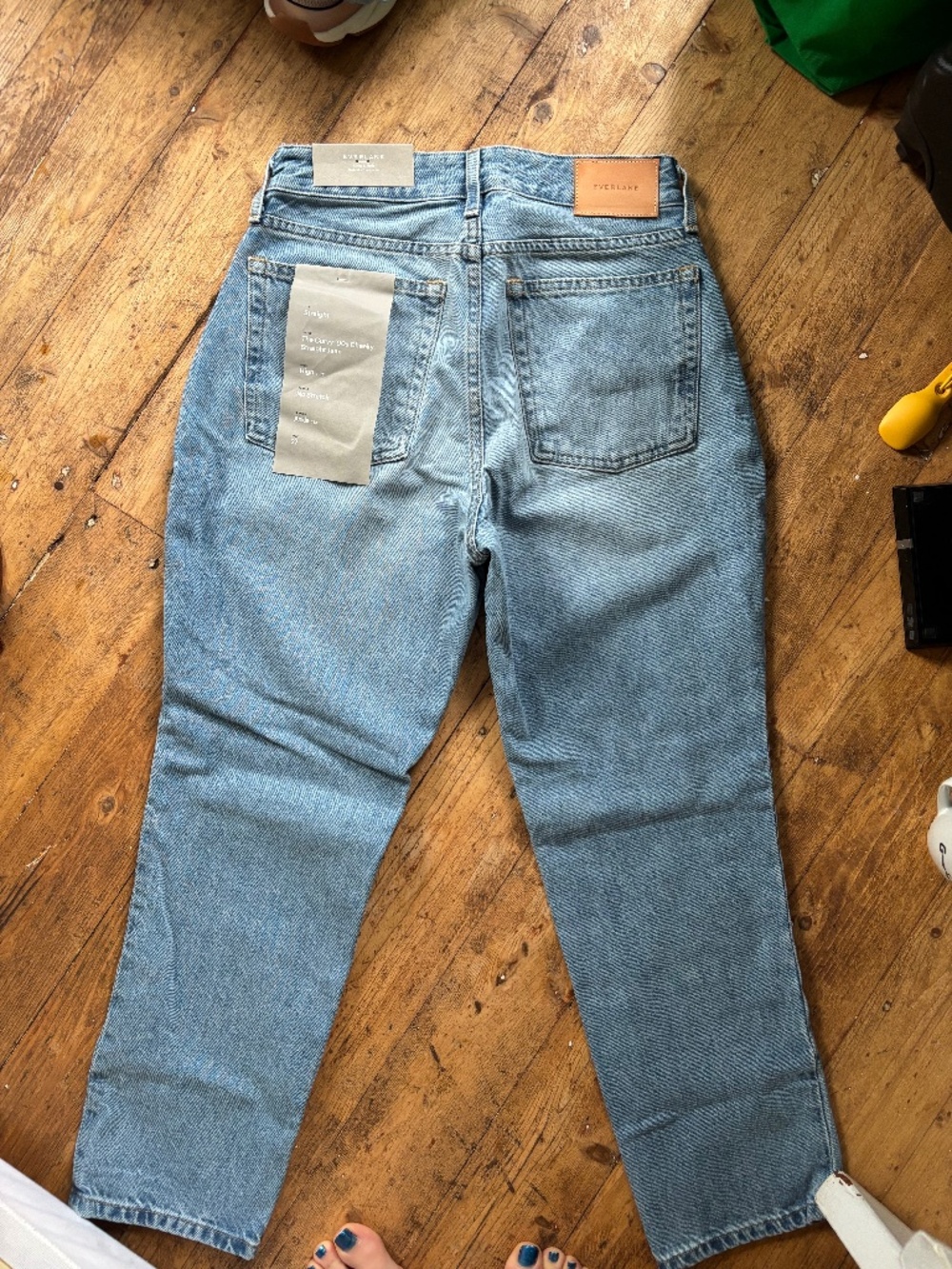Everlane cheeky jeans NWT size 27 but extra hip space